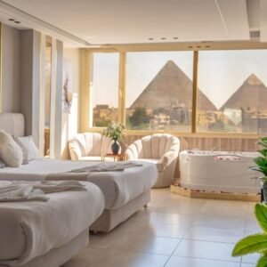 Muse Pyramids Lodge Deluxe Triple Room
