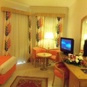 Gafy Resort Deluxe Double Room with Side Sea View