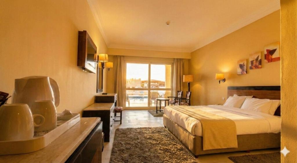 Regency Plaza Aqua Park & Spa Resort - Deluxe Double Room with Pool View 👤👤 - $715