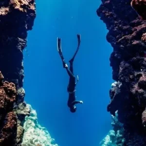 Blue hole and three pools